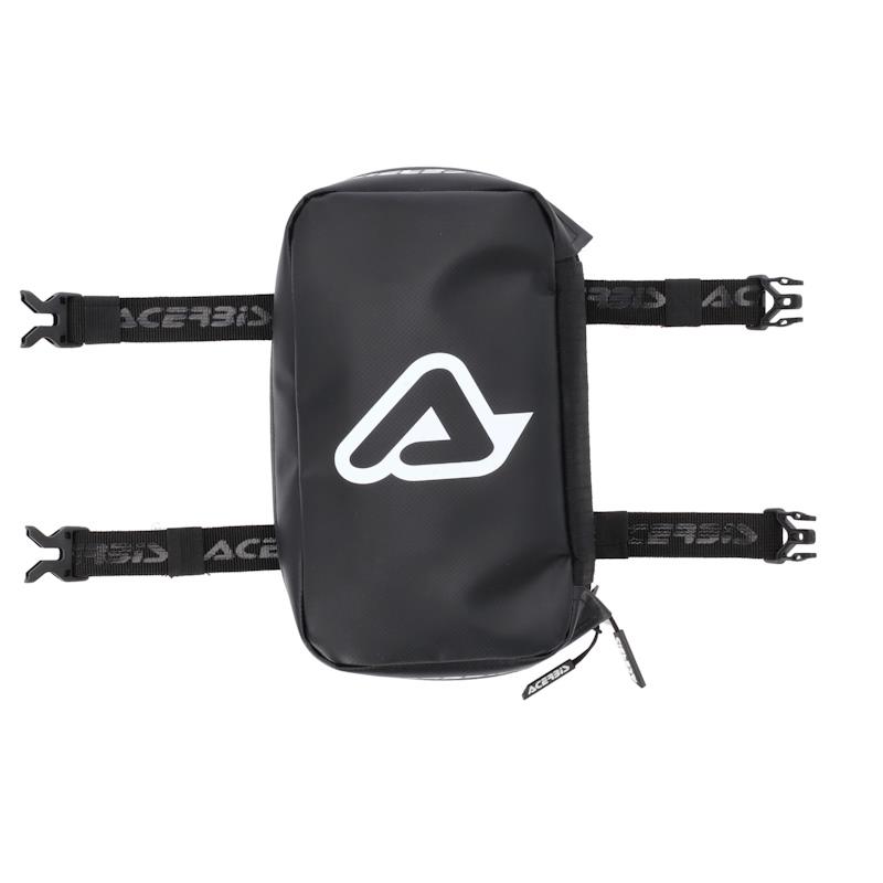 TORBICA ACERBIS FRONT TOOL BAG LOGO - ČRNA