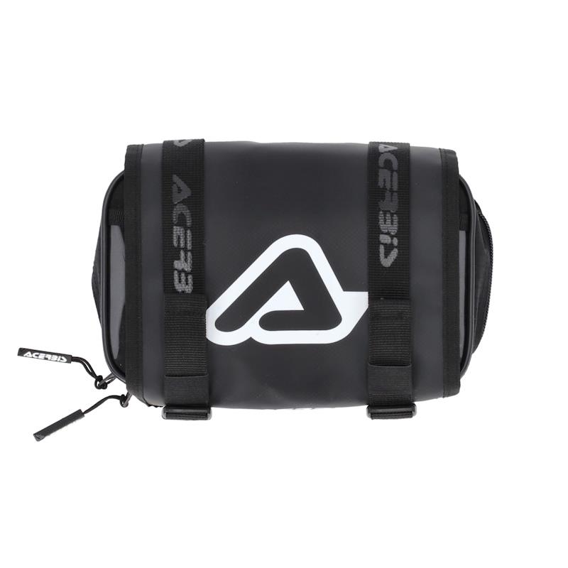 TORBICA ACERBIS REAR TOOLS BAG LOGO - ČRNA